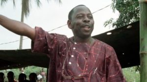 Saro-Wiwa Jr's father was hanged with eight others after a secret trial