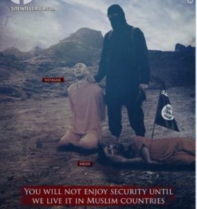Fresh Threat! ISIS Releases Another Macabre Image Of Messi & Neymar 3 6173932 siteintel jpegeb054571f3909cfd0a574a63de726edc
