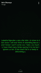Bobrisky Snapchat5