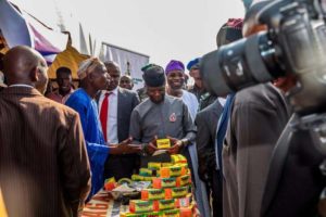 In Pictures: VP Osinbajo, Governor Aregbesola launch Osun MSME clinic 6 Yemi Osinbajo Rauf Aregebesola 1 4