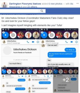Facebook User Accuses Imo State Deputy Gov. Aide Of Being Gay (screenshot) 4 6516321 screenshot201816108gaysstayoffmyfacebookmrudochukwudarlingtonflowrymzibekwe jpeg8a7c9d8c92b08221bc5d76a46341eeaf
