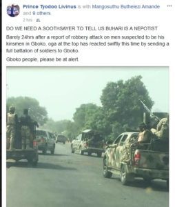BREAKING!! Tension As Soldiers Storm Gboko, Benue State After Killing Of Fulani Men (Photos) 2 6637547 analytics2 jpegc3dddeaac4e1af3acb261cbd5279788f